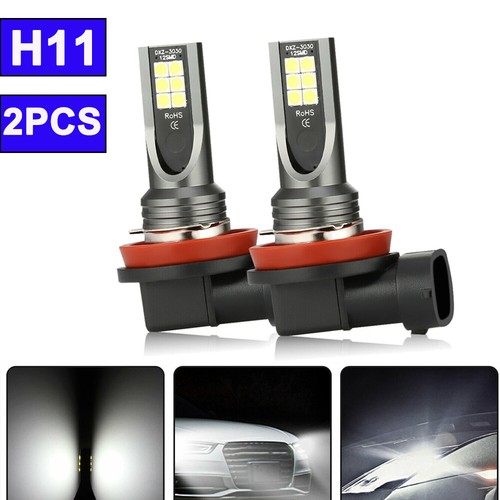 Coppia Faro H11 H9 H8 120W 6500K LED Fendinebbia Lampadine Bianco Lampada Luce - Bild 3 von 12