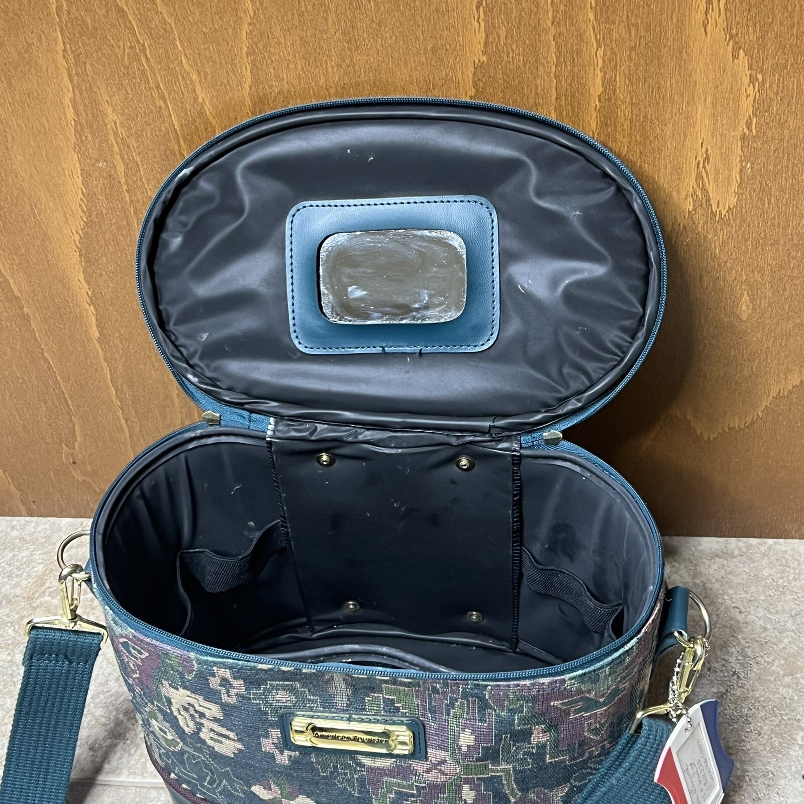 Make Up Train Case Carry On Tote Bag Luggage American Tourister Tapestry 2pc Set eBay