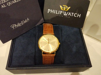 Orologio da polso Philip Watch Capsulette Oro 18k mod. 8051551141 | eBay