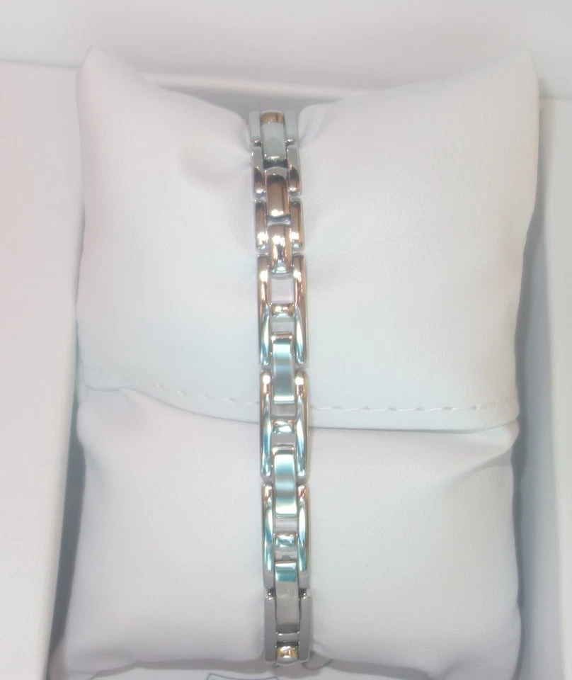 Reloj pulsera Yonger and Bresson plata IP acero esfera plateada DMC 1499/06 nuevo Foto 3 de 4