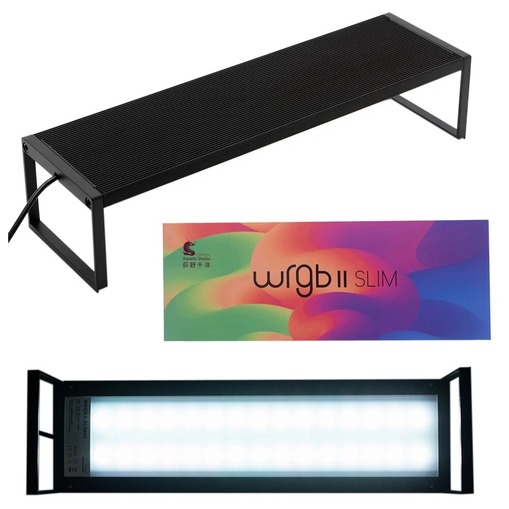 Chihiros LED Light WRGB2 SLIM45 Black RGB Light Nature Aquarium