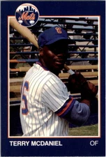 1988 Columbia Mets Grand Slam #22 Terry McDaniel Kansas City Missouri MO Card