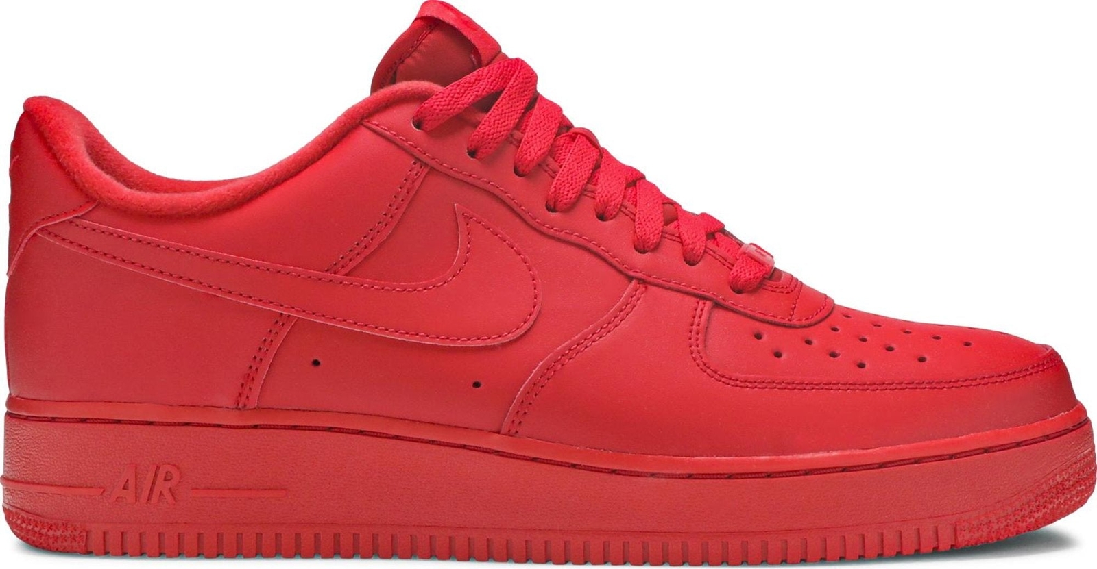 [CW6999-600] Мужские кроссовки Nike Air Force 1 Low Triple Red