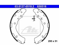 Bremsbackensatz Ate 03.0137-0518.2 FüR Mitsubishi Fiat
