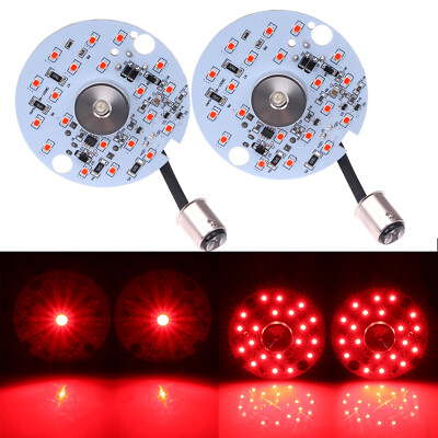 Red LED Turn Signal Light For Harley Softail Springer Tour Road Glide EFI FLTRI