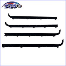 Inner Outer Window Sweep Felts Seals Weatherstrip For 87-97 Ford F150 Truck
