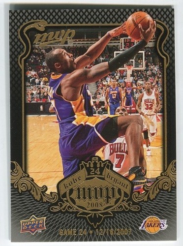 2008-09 Upper Deck MVP Kobe MVP #KB24 Kobe Bryant Lakers