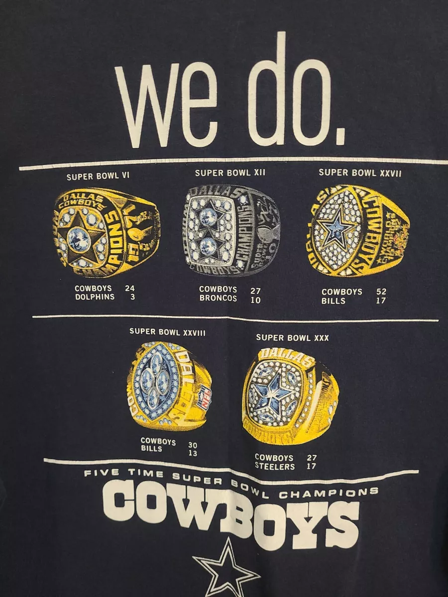 Dallas cowboys 5 rings sale