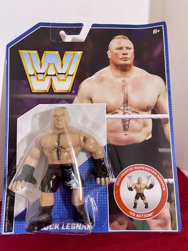WWE Mattel Retro Brock Lesnar Action Figure  - New...