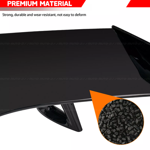 Trunk Spoiler Wing Gloss Black For Chevy Camaro ZL1 1LE Style LT RS SS 2016-2024 - Picture 6 of 17