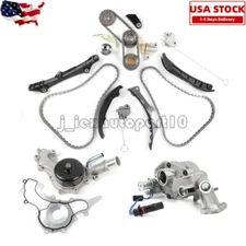 Timing Chain Kit Water Oil Pump & Solenoid For Chrysler Dodge Charger Jeep Ram