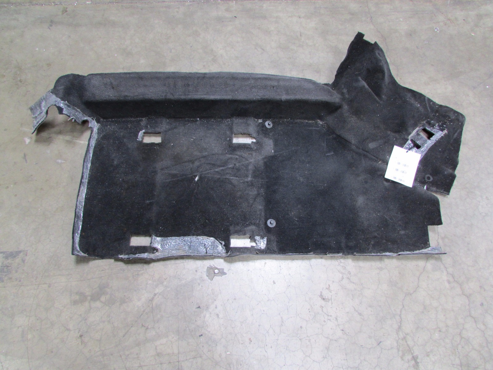 Ferrari F430, LH, Left Front Floor Carpet, Black, Used P/N 68509590