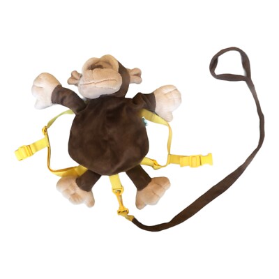Animal Planet Monkey Plush Backpack Toddler 14