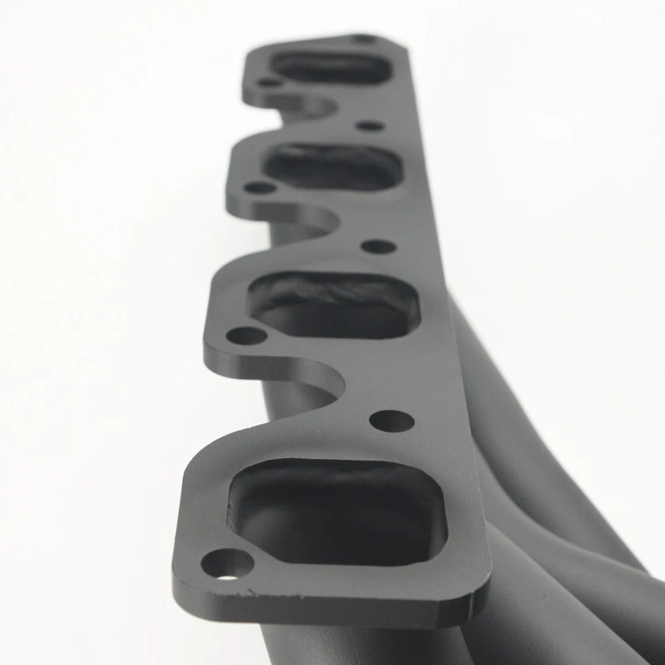 For 1970-1974 Ford Mustang Mercury Cougar Montego Pair Long Tube Headers Black - Image 4 of 4