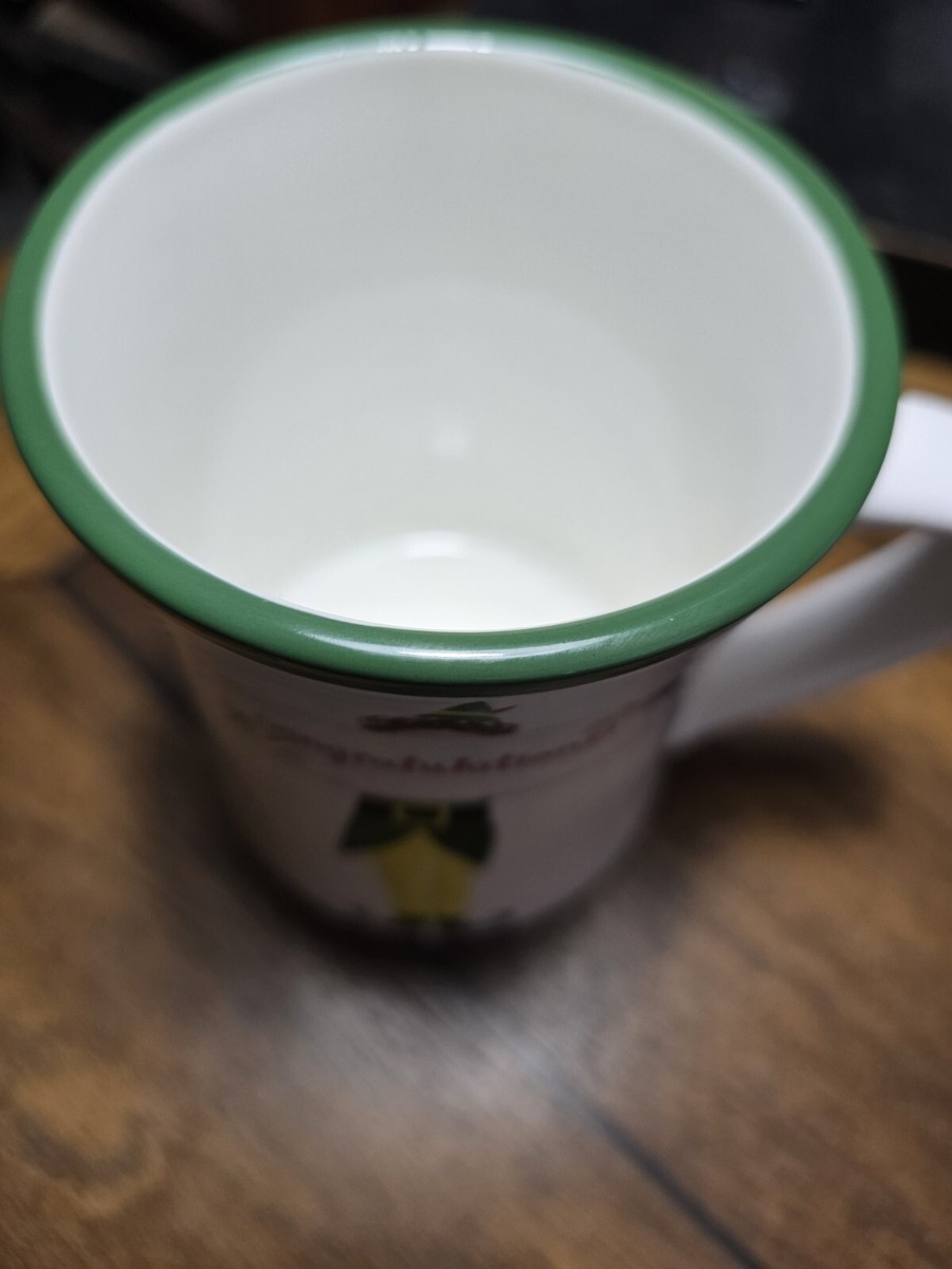 Pottery Barn ELF World's Best Coffee mug, NIB, Free Priority Ship