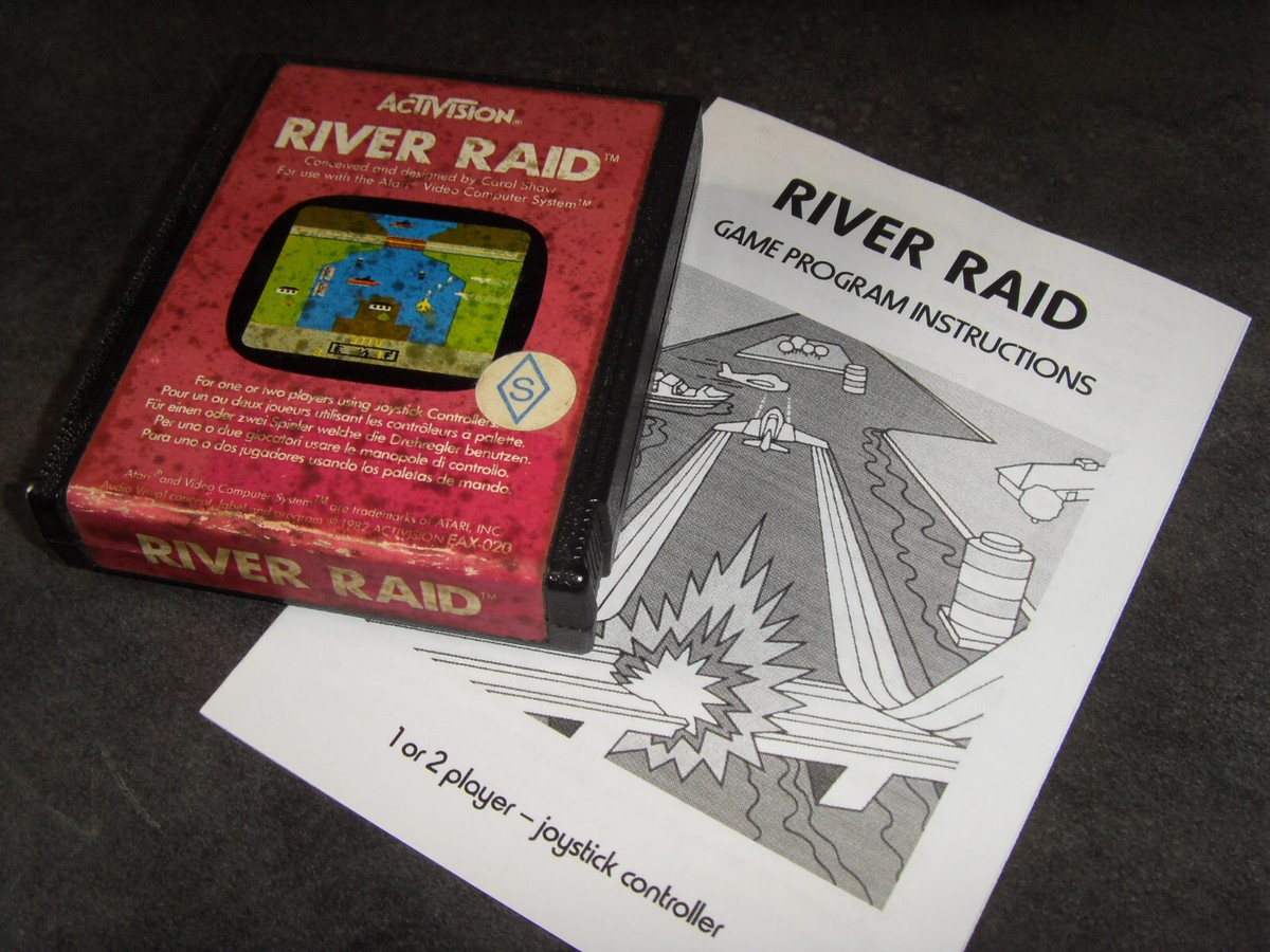 BOITE ABIMÉE - 1st ed. 1988 EO Pal - RIVER RAID II - Atari 2600 VCS