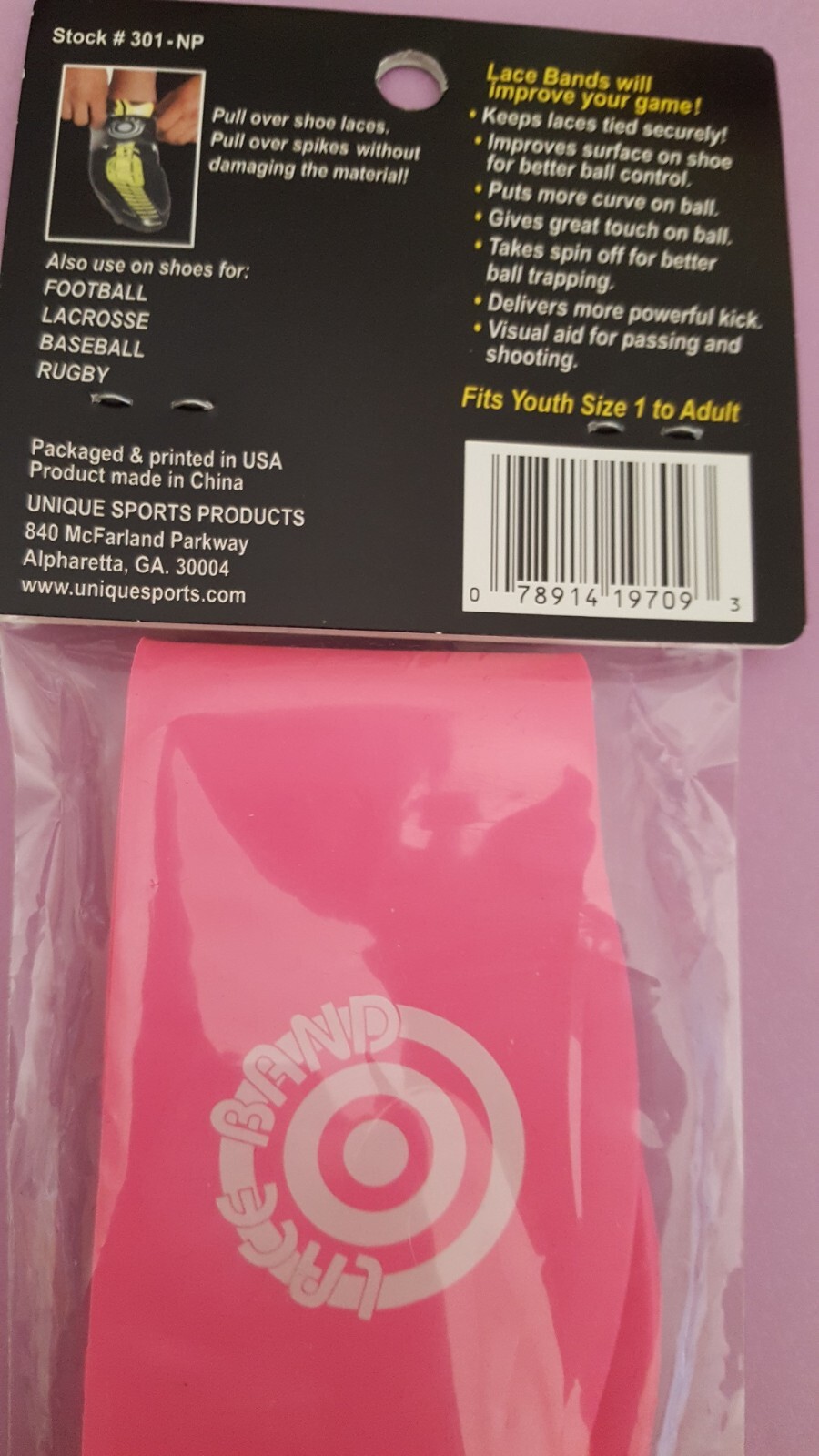 Athletic SPORTS Soccer Shoe Lace Cover Bands Kids/Youth/Adult SZ 1 NEW