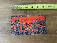 Filson Since 1897 Camo Stickerdecal Outdoor Hike Backpacking Clothing Approx 6