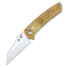 Kansept Little Main Street T2015V1 Folding Knife 154Cm &Yellow Pei Edc Best Gift