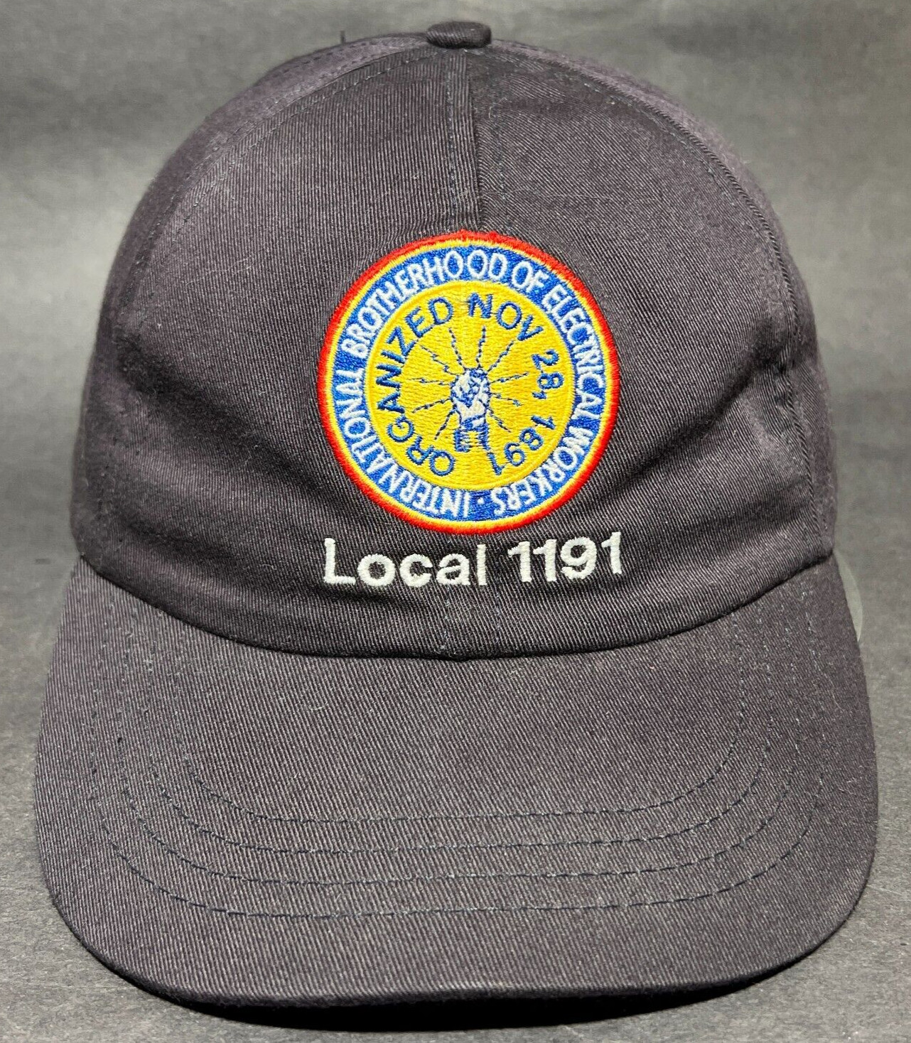 Electrical Workers FL Strapback Hat Union Wear Na… - image 1