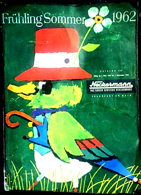 62er NECKERMANN DICKER KATALOG-FRÜH-SOMMER 439 SEITEN  & MEHR MID CENTURY TRÖDEL