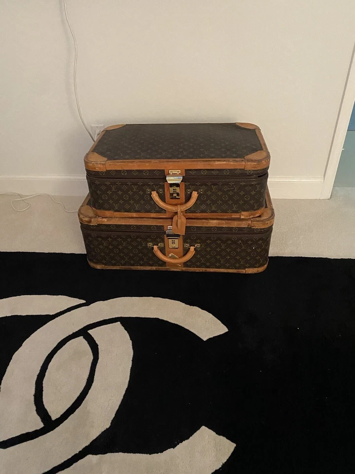 Louis Vuitton Juego de Equipaje Vintage 2 Piezas, 31x21 Next 18x21 Foto 3 de 4