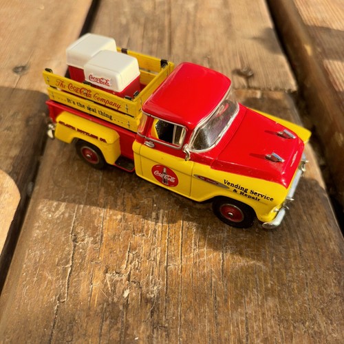 Matchbox 1957 Chevrolet Coca-Cola Diecast Pickup Truck 1:43 Atlanta Vending