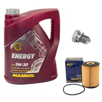 MotoröL ÖLfilter SH427P 5W30 5Liter + ÖLablassschraube FüR Audi VW Transporter