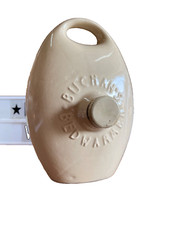 Bed Warmer Antique ‘Buchan’s’  Rare Scottish Stoneware Pottery Door Stop Decor