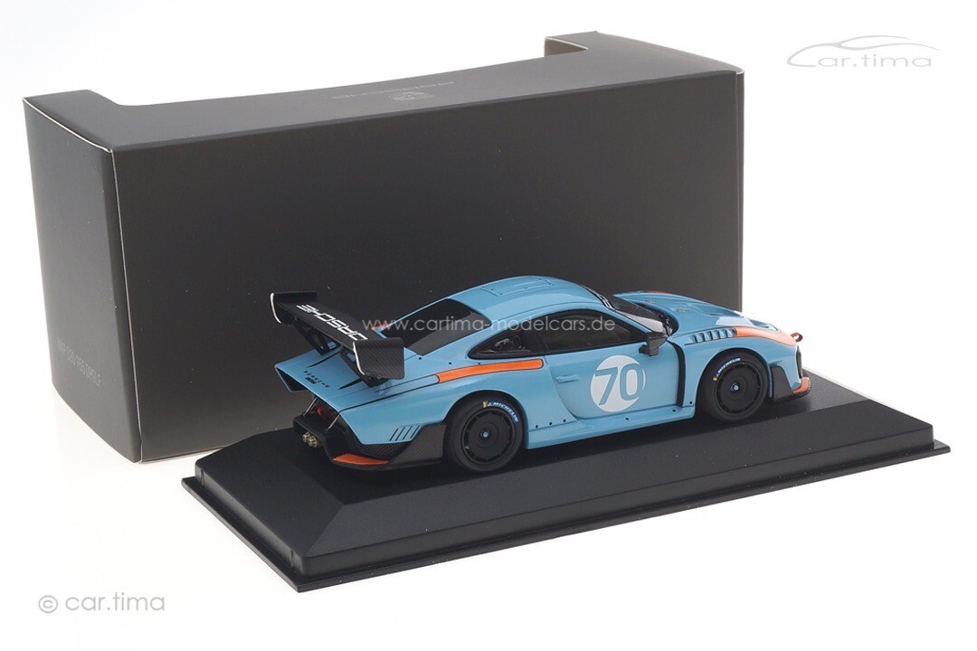 MINICHAMPS Porsche 935 #70 Gulf – 911 GT2 Rs 2018, 1/43, Le Mans