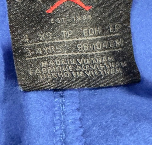 New JORDAN Boys Jumpman Flight Most Valuable Player Fleece Blue Logo Shorts 4 - Picture 4 of 5