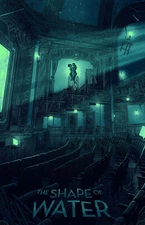 AA5381 The Shape of Water By Guillermo del Toro 2017 Artwork Movie Poster 11x17