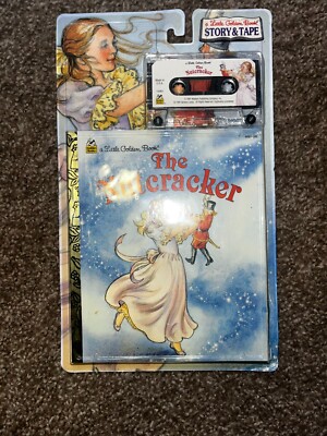 The Little Golden Book The Nutcracker with Cassette Tape NIB 1991