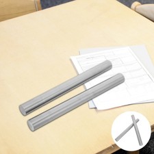 2pcs Stainless Steel File Storage Tube, Waterproof Document Holder for Birth