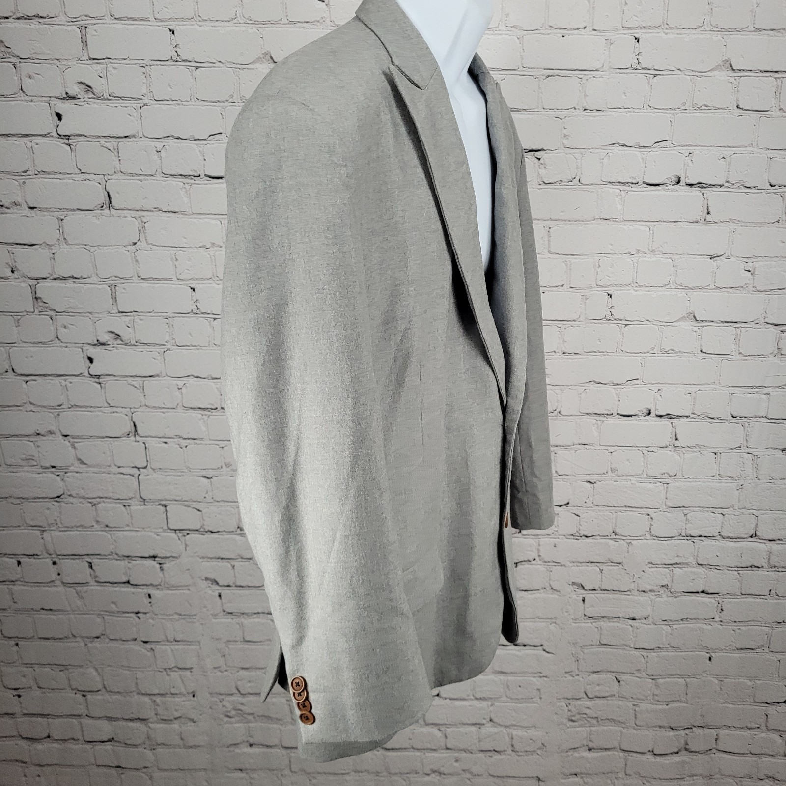 Studio Suits Grey 2 Button Double Vented Peak Han… - image 14