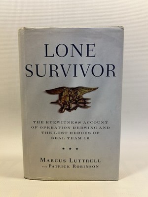 Lone Survivor Marcus Luttrell Hardcover Operation Redwing SEAL Team 10