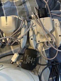 SEGA Dreamcast Launch Edition Home Console White With Controllers Crazy Taxi Lot