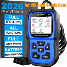 2026 AUTOPHIX 5600 OBD2-Scanner ABS SRS EPB Fehlercodeleser Vollsystem-Diagnose
