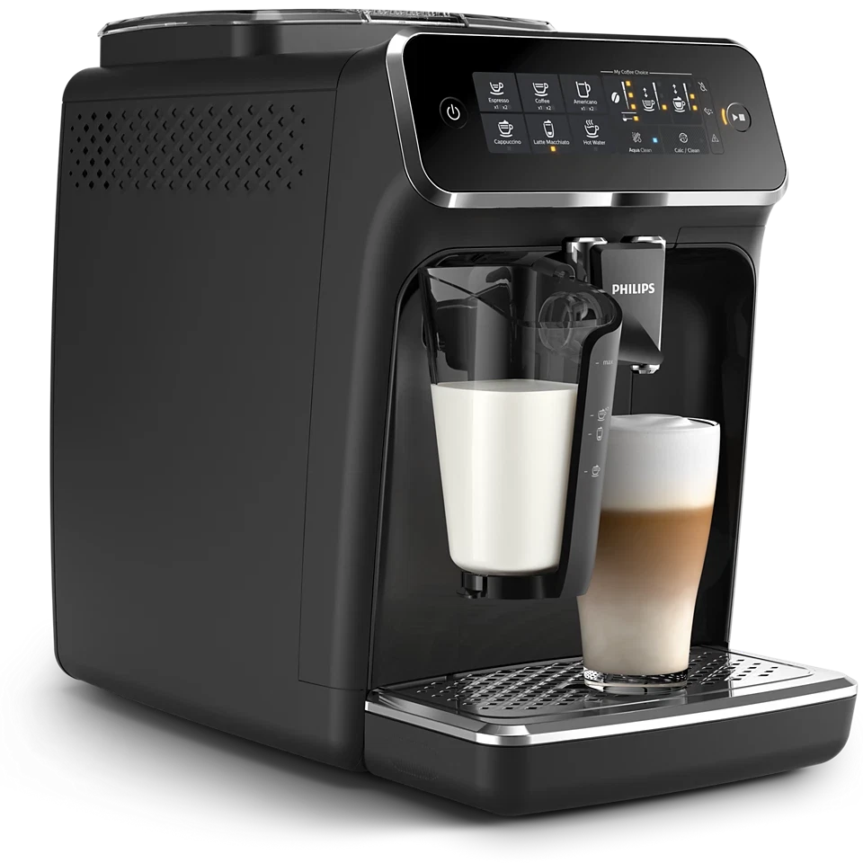 Philips 3200 LatteGo Automatic Espresso Machine, Black | 5 Recipes | EP3241/54 - Image 4 of 4
