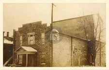 Greenup IL Illinois Opera House RPPC Photo Postcard COPY