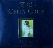 Celia Cruz - The Great Celia Cruz - 3 CD Box Set - Rajon Music Group