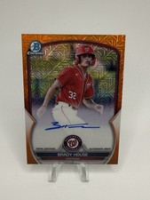 2023 Bowman Chrome Mega Box Mojo Autographs Brady House #BCMA-BH Orange #’d /25