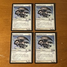 4x Play Set Artist Signed Rk Post Stormfront Pegasus Magic 2011 Core Set M11 MTG