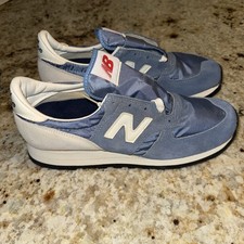 DEADSTOCK Vtg New Balance 420 Vibram Sole Women 10 Light Blue/Blue