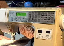 New Home Memory Craft 7000 Sewing & Embroidery Machine  Janome Tested