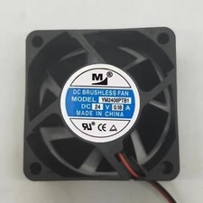 1 pcs YM M Fan YM2406PTB1 DC 24V 0.18A 6025 6CM 2 Pin Inverter  power fan
