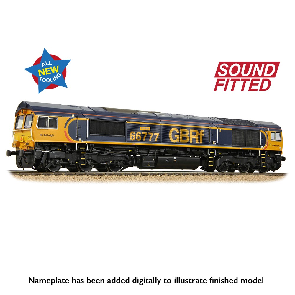 Bachmann 50-003ASF OO Gauge Class 66/7 66777 'Annette' GBRf Europorte DCC Sound