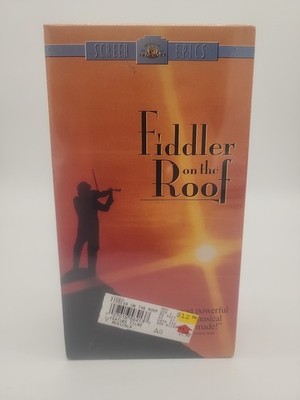 Fiddler on the Roof (VHS, 1996, 2-Tape Set, Screen Epics) New Factory Sealed 