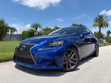 2016 Lexus IS STUNNING JAZZ BLUE ON RIOJA RED F-SPORT