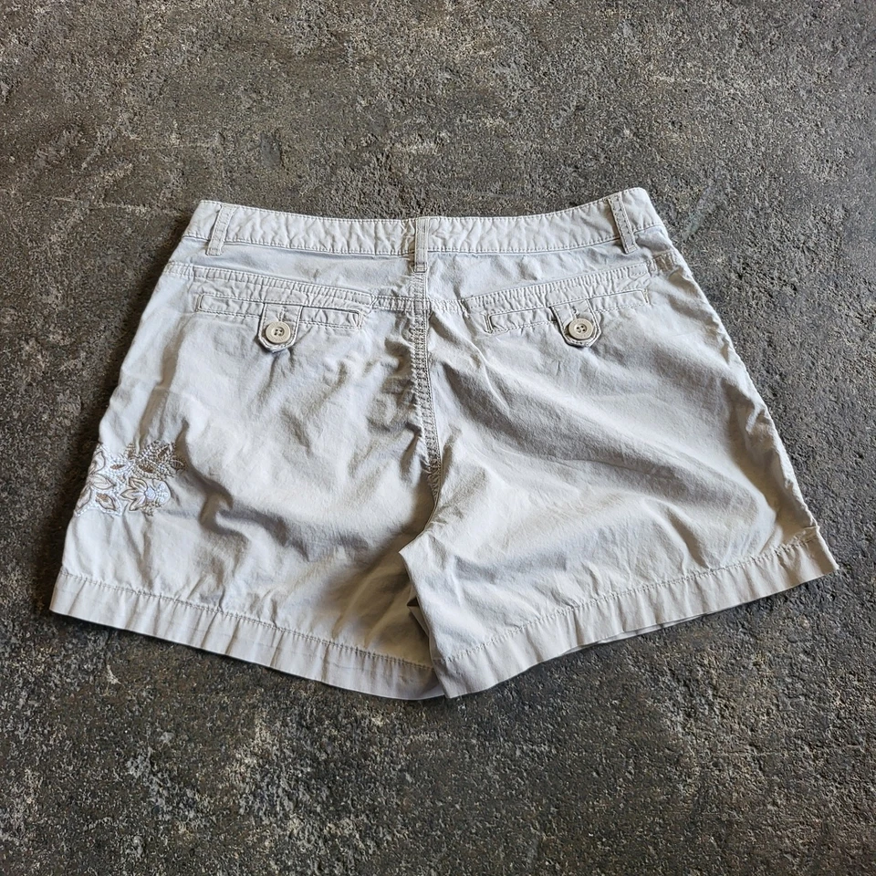 Gitano Shorts Size 6 Beige Chino Casual Summer Beach Outdoor Y2K Foto 4 de 4